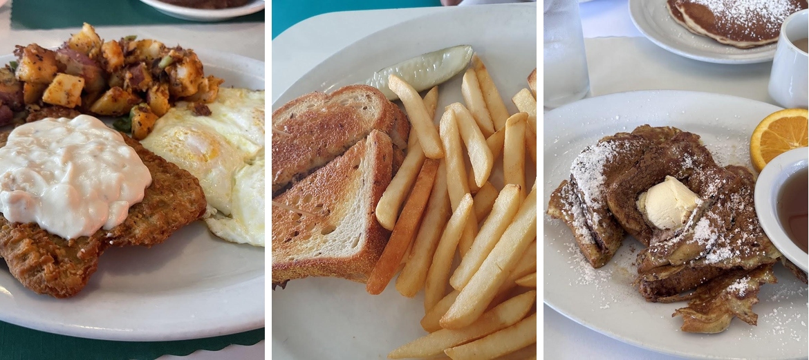 Ozzie's Diner Menu